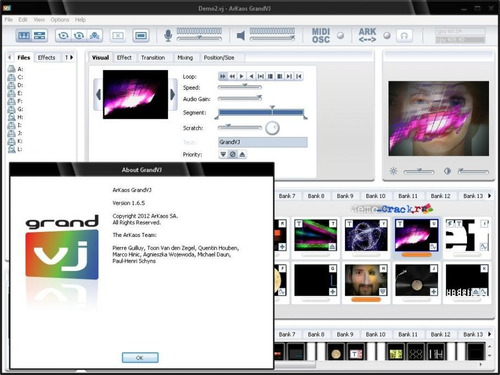 Arkaos Grandvj 1.2.2 Com Keygen + 700 Loops Para Painel Led
