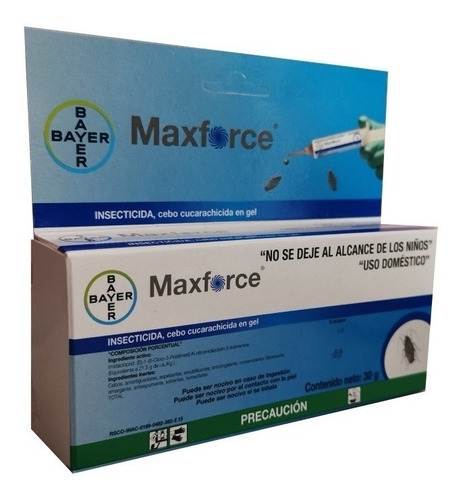 Max Force Gel Bayer 30 Gr Mata Cucarachas Maxforce