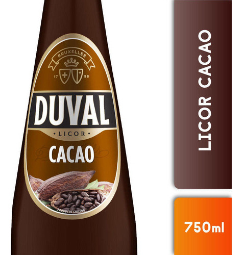 Licor Cacao Duval 750 Cc 1 Unidad