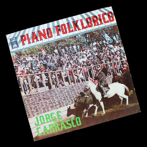 ¬¬ Vinilo Jorge Carrasco / Piano Folklorico Zp 