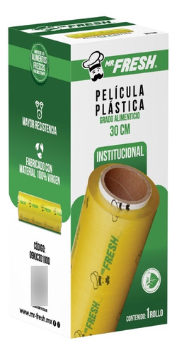 Mr. Fresh Vitafilm Grado Alimenticio 12 Pulg 30 Cm 800 mts