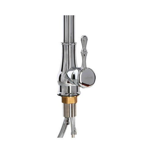 Mezcladora Para Fregadero Llaves Acero Inox Extraible 58cm