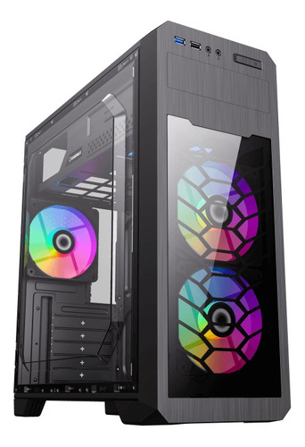 Case Gamer Gamemax Modelo G563 Tower Con Fan Coolers