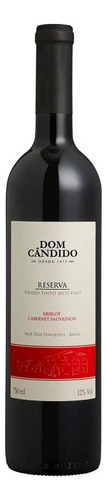 Vinho Dom Cândido Reserva Merlot/cabernet Tinto Seco 750ml