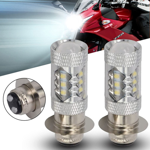 Bombilla Led Super Blanca 80 W Para Faro Delantero Atvs 400