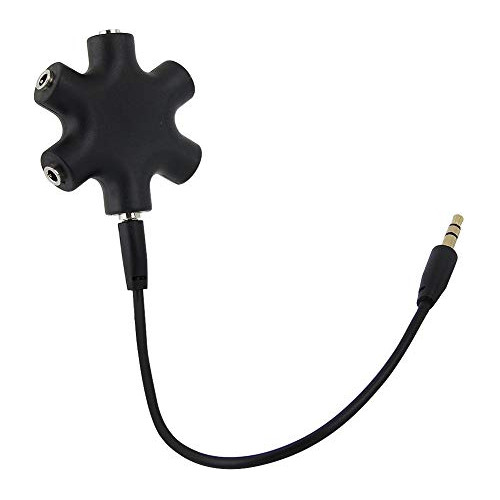 Divisor Múltiple De Auriculares Joyisen, Audio De 3,5 Mm, 2