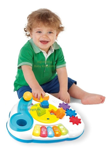 Juego Juguete Para Bebe Niño Mesa Musical Encastre Pelotas