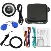 Comprar Auto Botón De Encendido Arranque Antirobo Start Sin Llave Rfid Zhaoci A008