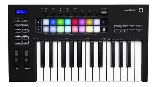 Teclado Controlador Novation Launchkey 25 Mk3 Usb