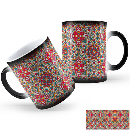 Taza Mágica Mandala Aa Calidad