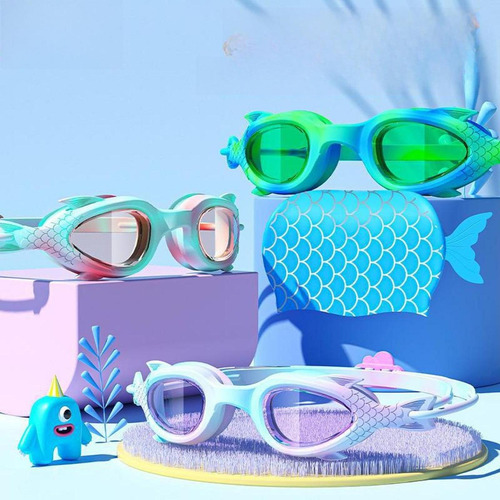 Gafas De Natación Capas De Natación Con Cabello Largo Y