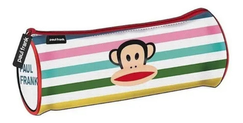 Estojo Escolar Lápis Necessaire Infantil Listrado Paul Frank