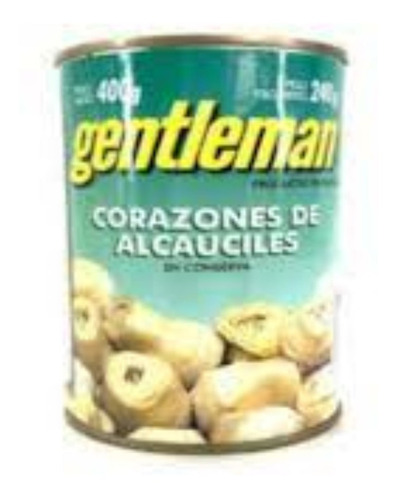 Corazones De Alcauciles Gentleman Lata 400 Grs  X 3 Unidades