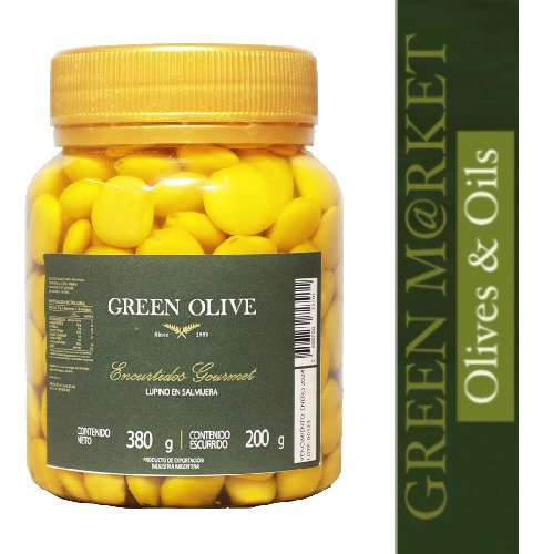 Lupines En Salmuera Green Olive X 250gr. 