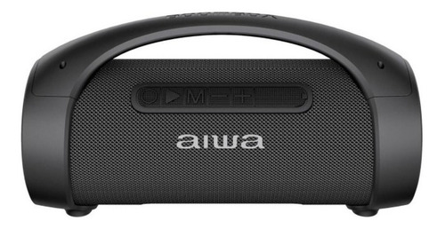 Imagen 2 de 4 de Parlante Aiwa AWS600BT portátil con bluetooth waterproof negra