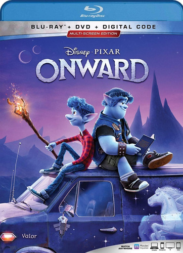 Blu Ray Onward Disney Pixar Estreno Original 