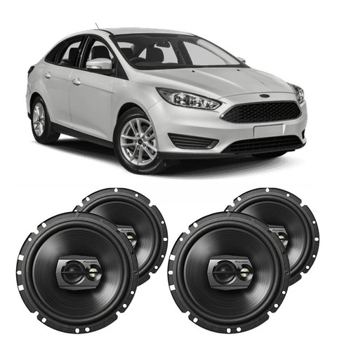 Alto Falante Ford Fiesta Sedan 2011 A 2016 Pioneer 200w