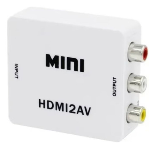 Adaptador Conversor Hdmi A Rca Av Analógico