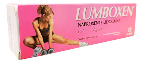 Naproxeno Con Lidocaína Lumboxen Gel 35 G Maver Laboratorio