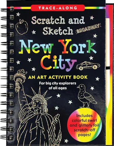 comprar Libro: New York City Scratch & Sketch (trace Along) (scratch
