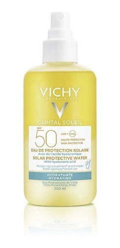 Vichy Capital Soleil Hidratación Agua Protectora Fps50 200ml