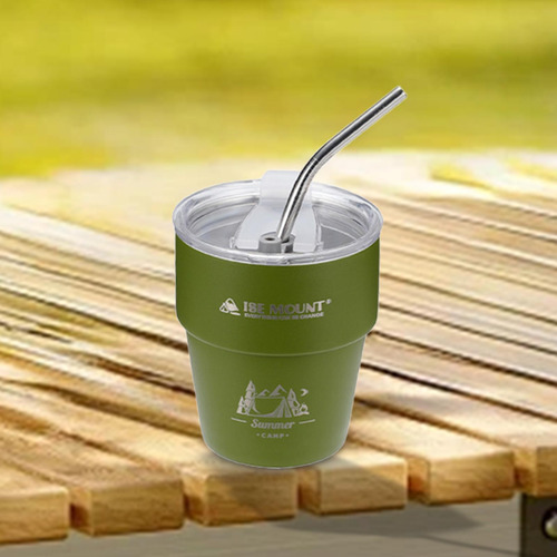 Caneca De Café Para Acampamento, Caneca De Água, Verde