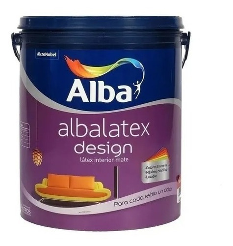 Albalatex Design Látex Interior Colores 1 Lt - New Life