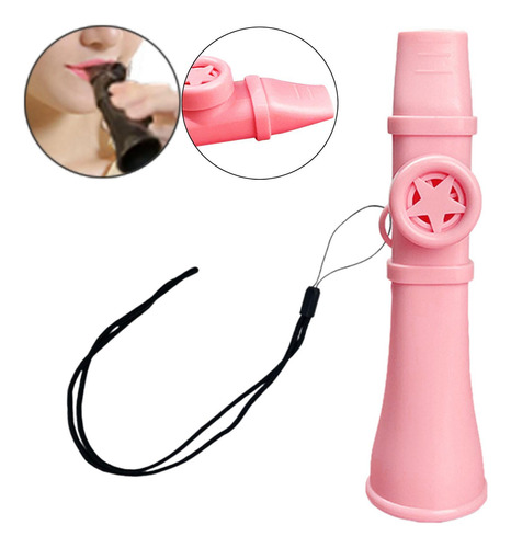 Kazoo Tono Ajustable Color Kazoo Kazoo Mejorado Kazoo Rosa