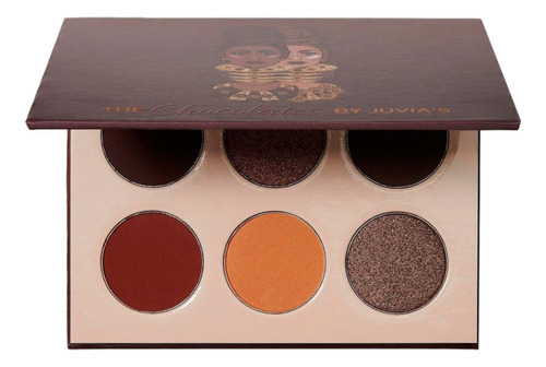 Juvias Place The Eyeshadow Palette Color De La Sombra Chocolates