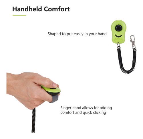 Pet Clicker Para Adiestrar Perros, Gatos, Pájaros Y Caballos