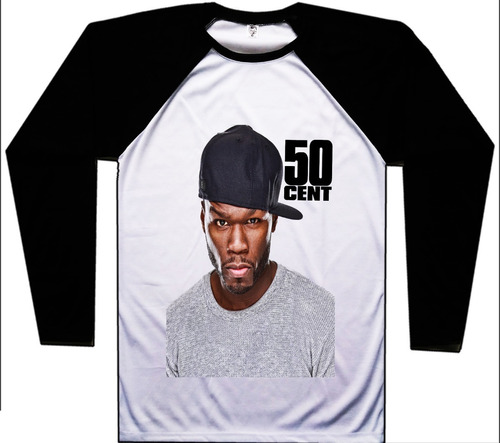 Buzo 50 Cent Rap Hip Hop Raglan Bca Urbanoz