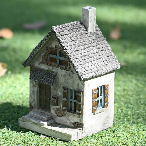 Imagen 4 de 6 de Casa De Jardín De Hadas Rústica En Miniatura Woodland F