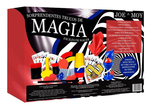 Juego De Magia Joe Y Moy | Más De 50 Trucos