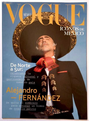 Vogue Alejandro Fernández María Félix Elena Frida Kahlo