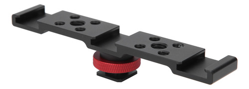 Suporte De Barra De Extensão De Adaptador 3 Em 1 Hot Shoe Ca
