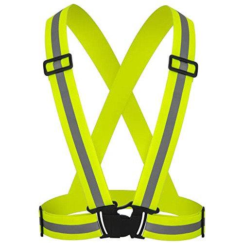 Pohlars Reflective Vest Unisex Ajustable Safety Reflective