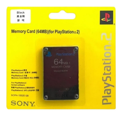 Imagen 3 de 6 de Memory Card 64 Mb Ps2 Playstation 2 Sony 100% Originales !