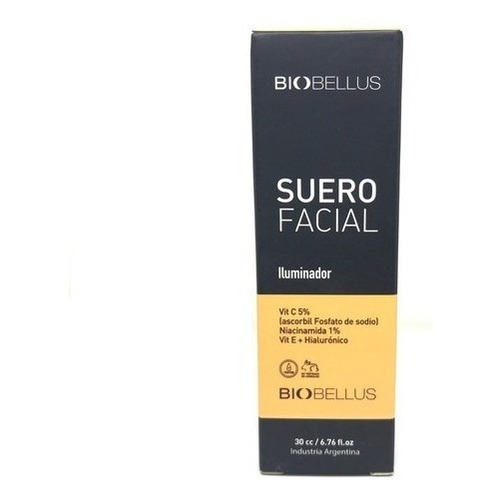 Imagen 3 de 4 de Suero Facial Biobellus Iluminador Vitamina C X30