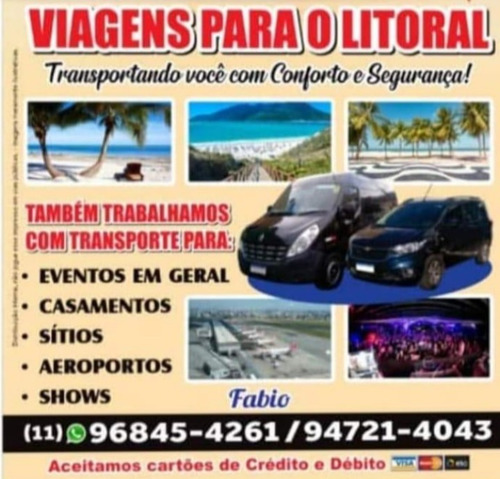 Imagem 1 de 1 de Transporte Para O Litoral