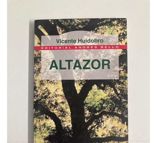 Vicente Huidobro, Altazor De 2001 (libro Usado)