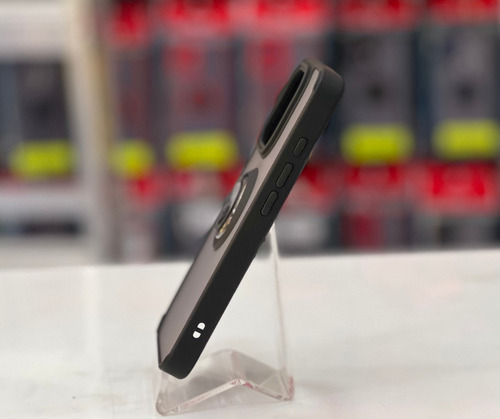 Funda Iphone 13,pro,max Uso Rudo Con Anillo Mattering Negro 13 Pro Negro