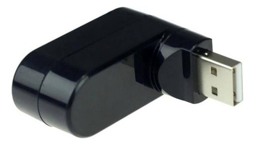 Adaptador Divisor Giratorio De De 3 Puertos Usb Hub 2.0 Usb