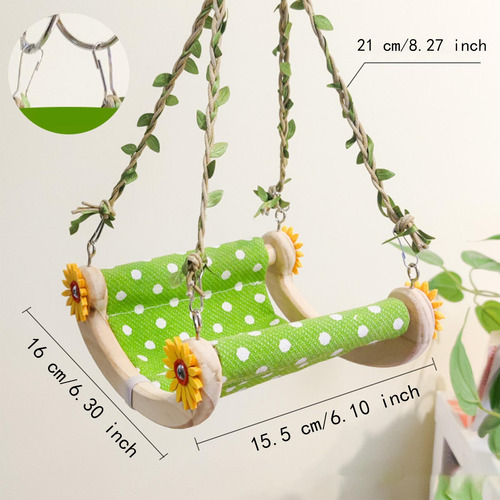 Pássaro Balanço Brinquedo Pendurado Rede Cama Dormir Sol