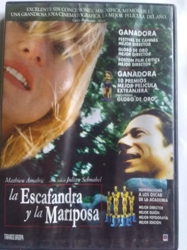 Dvd - La Escafranda Y La Mariposa - Films De Julian Schnabel