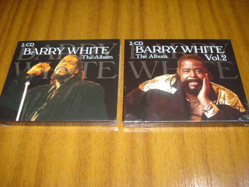 Cd Barry White / The Album Vol. 1 Y 2 (nuevo Y Sellado) 4 Cd
