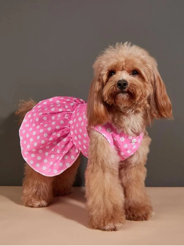 Vestido Ropa Rosado  Para Mascota Perro / Gato