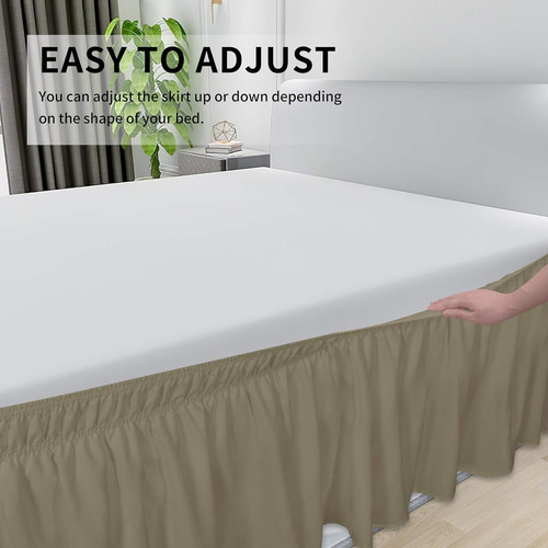 Faldón De Cama Easy-going Para Camas Gemelas O De Matrimo...