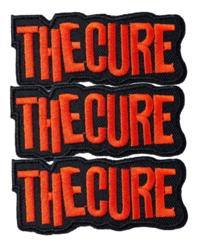 Parche Para Chamarras, Mxtcr-003, 3 Parches, Thecure, 8x4cm