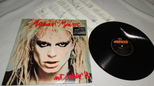 Michael Monroe - Not Fakin' It '1989 (hanoi Rocks Mercury) (