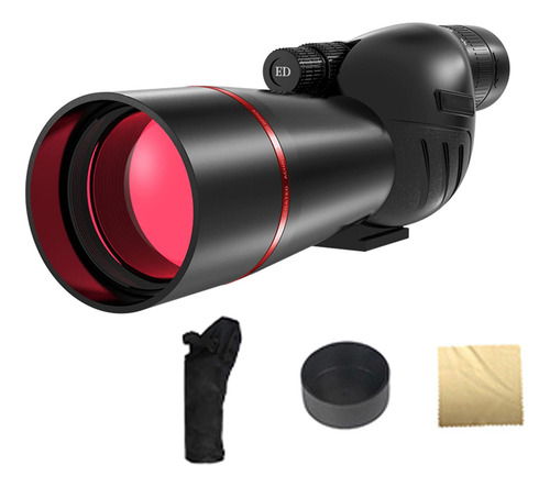 Telescopio De 25-75x60, Lente De 60mm De Diámetro Negro